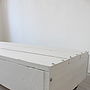 Molton White Coffee Table With Drawer On Castors, thumbnail 12 of 12