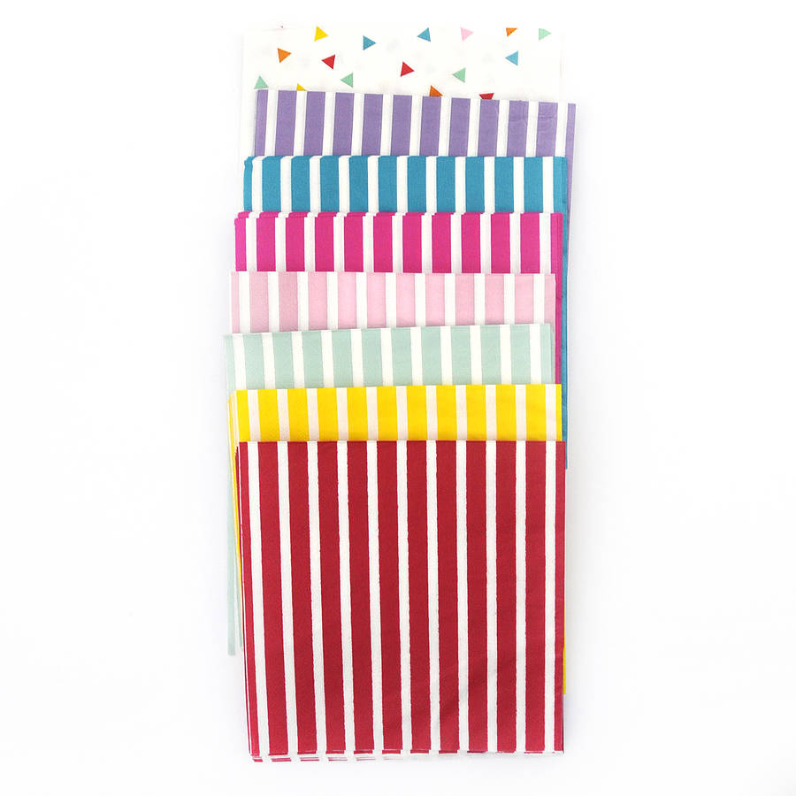 Set Of 20 Paper Party Napkins By Peach Blossom