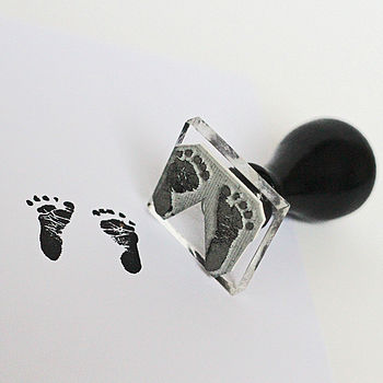Personalised Miniature Footprint Stamp, 2 of 12