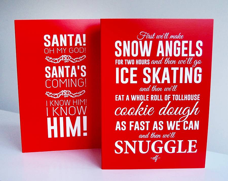 santa-i-know-him-elf-christmas-card-by-lucky-roo