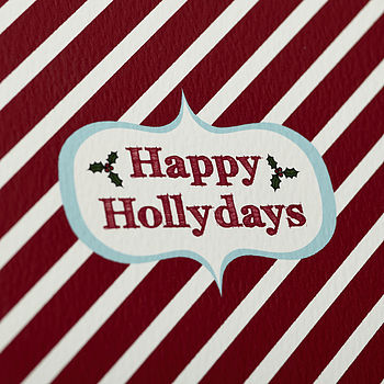 'Happy Hollydays' Christmas Card, 2 of 3