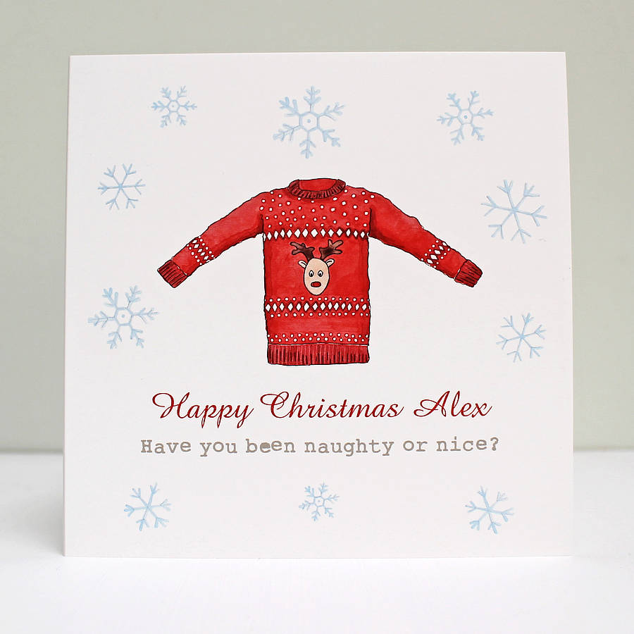 Fresh 11 Christmas Jumper Card