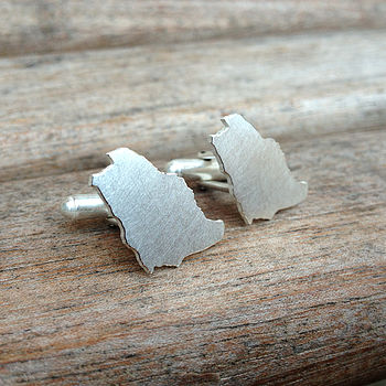 Personalised Country Cufflinks, 8 of 12