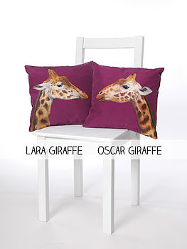 Giraffes Cushion, 5 of 6