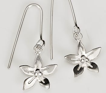 Silver Wildflower Pendant And Chain, 3 of 6