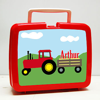 Personalised Plastic Lunch Box Various Designs, 8 of 12