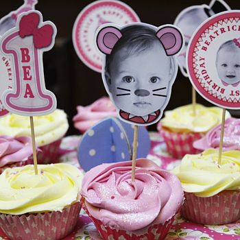 Personalised Birthday Girl Cake Toppers, 2 of 5