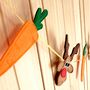 Felt Rudolph And Carrot Christmas Bunting, thumbnail 1 of 5