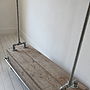 Pia Clothes Rail With Reclaimed Scaffold Wood Drawer, thumbnail 6 of 8