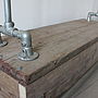 Pia Clothes Rail With Reclaimed Scaffold Wood Drawer, thumbnail 7 of 8