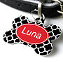Personalised Clover Pet Tag Bone Shaped, thumbnail 8 of 11