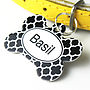 Personalised Clover Pet Tag Bone Shaped, thumbnail 11 of 11