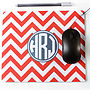 Personalised Chevron Mouse Mat Rectangle, thumbnail 1 of 8