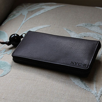 Personalised Ladies Long Leather Wallet, 11 of 12