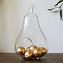 Glass Vase Pear, thumbnail 2 of 5