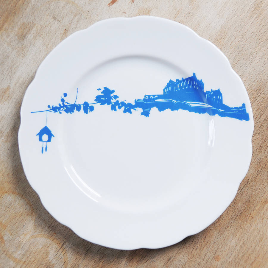 castle plate by parasite ceramics | notonthehighstreet.com
