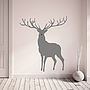 Stag And Deer Vinyl Wall Stickers, thumbnail 4 of 6