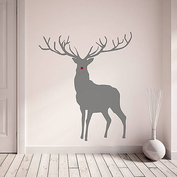Stag And Deer Vinyl Wall Stickers, 4 of 6