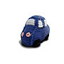 Knitted Rattle Car, Mouse, Ammigurumi Bear, thumbnail 8 of 11