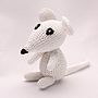 Knitted Rattle Car, Mouse, Ammigurumi Bear, thumbnail 9 of 11