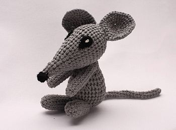 Knitted Rattle Car, Mouse, Ammigurumi Bear, 10 of 11