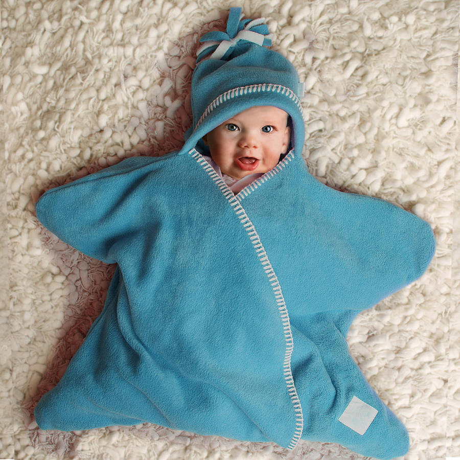 Baby star 2025 wrap blanket