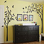 Trees With Flying Birds Wall Sticker, thumbnail 1 of 3