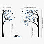 Trees With Birds And Squirrels Sticker, thumbnail 2 of 3
