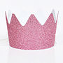 Children's Birthday Party Glitter Crowns, thumbnail 4 of 7