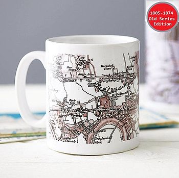 Personalised Map Mug With Choice Of Styles, 4 of 12