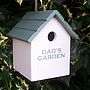 Dad's Garden Bird House, thumbnail 1 of 2