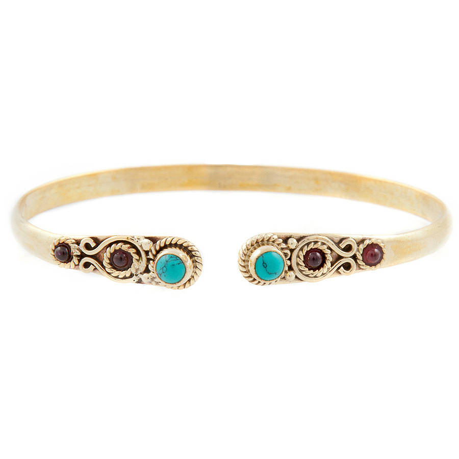 turquoise bangle by charlotte's web jewellery | notonthehighstreet.com