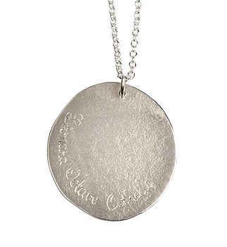 Three Personalised Silver Medal Necklace, 6 of 12