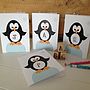 Children's Personalised Penguin Card, thumbnail 5 of 10