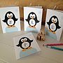 Children's Personalised Penguin Card, thumbnail 6 of 10