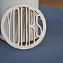 'Mine' And 'Yours' Set Of Wooden Coasters, thumbnail 5 of 5