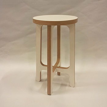 Birch Plywood Stool Or Side Table, 2 of 6