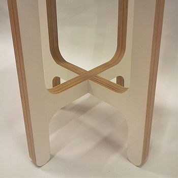 Birch Plywood Stool Or Side Table, 3 of 6