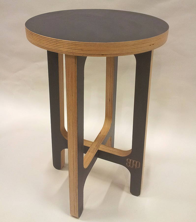 Birch Plywood Stool Or Side Table By, Birch Ply Coffee Table