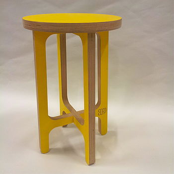 Birch Plywood Stool Or Side Table, 6 of 6