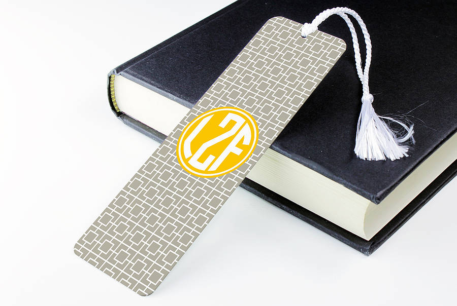 Personalised Square Metal Bookmark, 1 of 6