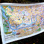Bristol Map Tea Towel, thumbnail 1 of 4