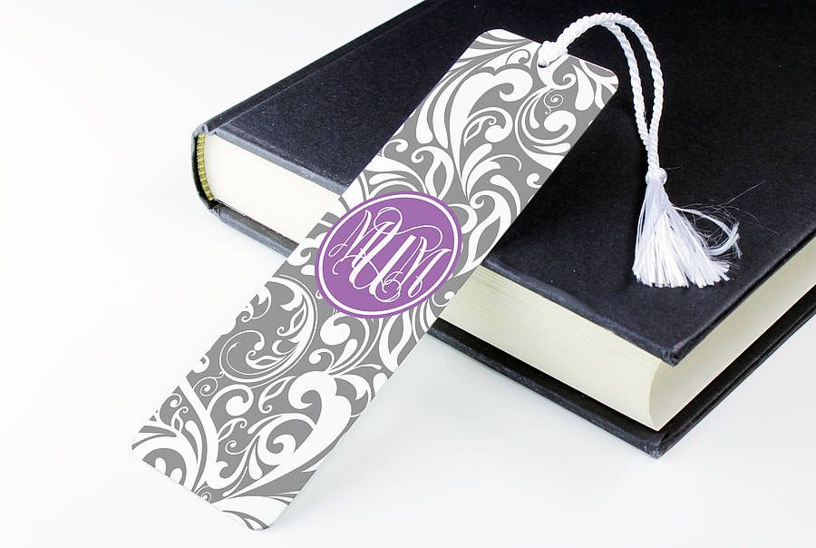 Personalised Swirl Metal Bookmark, 1 of 6