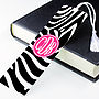 Personalised Zebra Metal Bookmark, thumbnail 1 of 6
