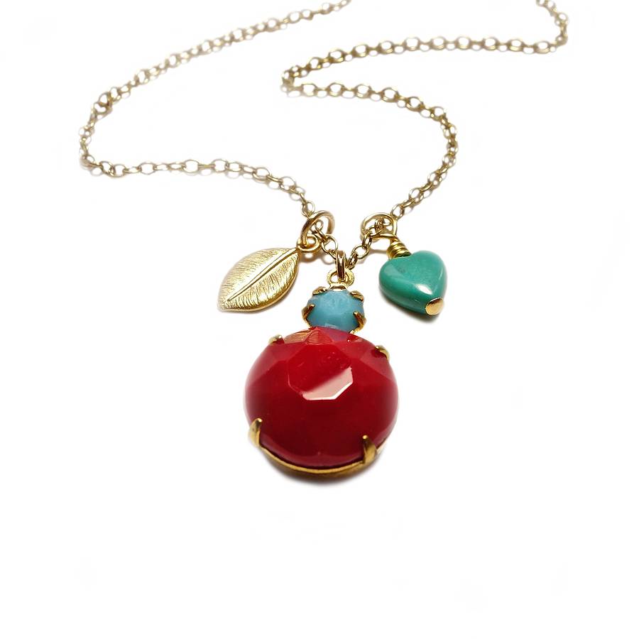 Red ruby charm clearance