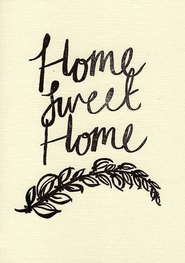 'home sweet home' card by katie leamon | notonthehighstreet.com