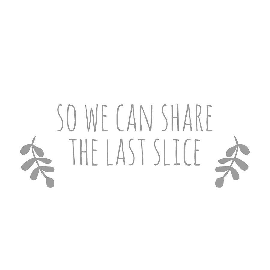 Cake Slice Box Set For Two By Peach Blossom