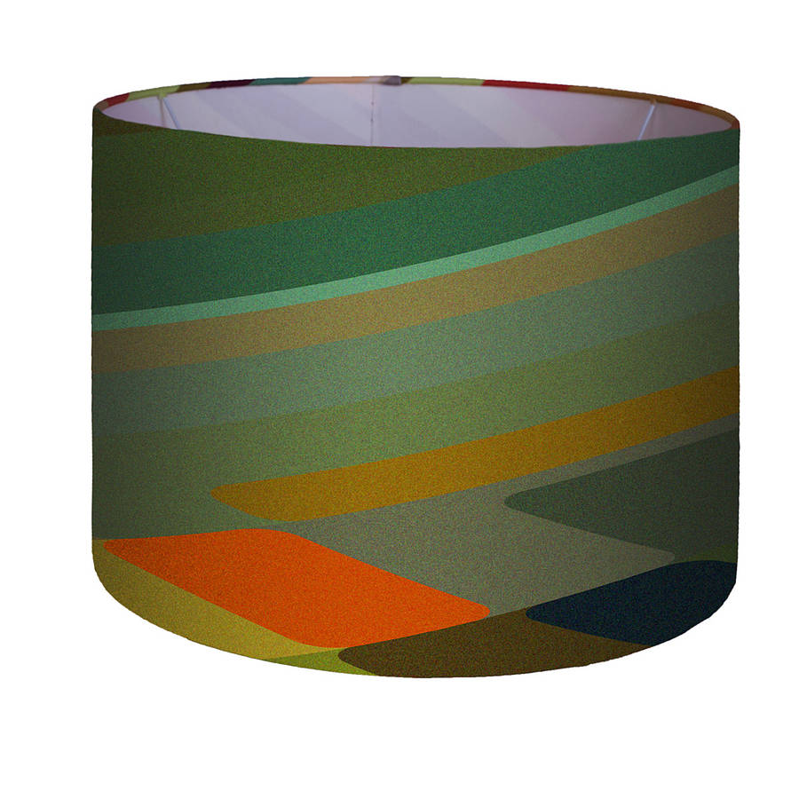 Field Pendant Or Floor Lamp Shade By Colour And Form