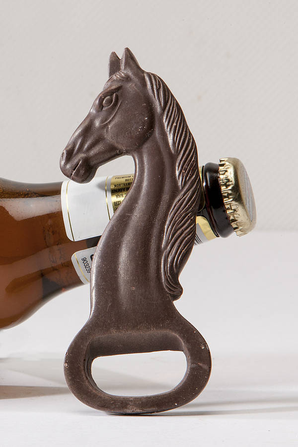 Chocolate Horseshoe Bottle Opener By Schokolat Scotland