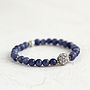 Blue Aventurine And Crystal Bracelet, thumbnail 1 of 8